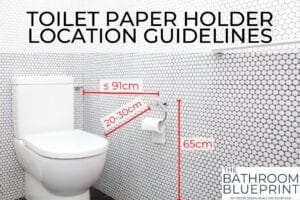 Where Should A Toilet Paper Holder Be Located? Heights, Distances